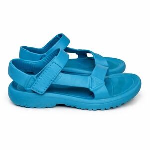 Teva Hurricane Drift Blue Waterproof EVA Sandals Womens 9 Mens 7
